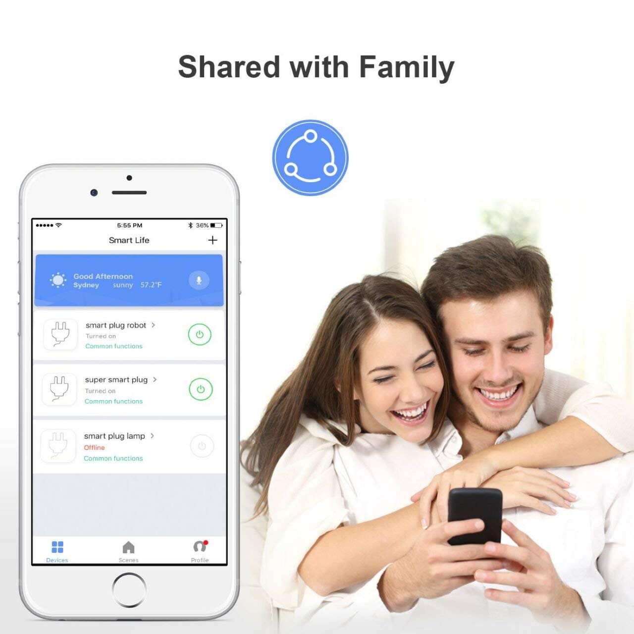 Smart Plug Wi-Fi Enabled Mini Smart Socket Compatible with Amazon Alexa Google Home for AU