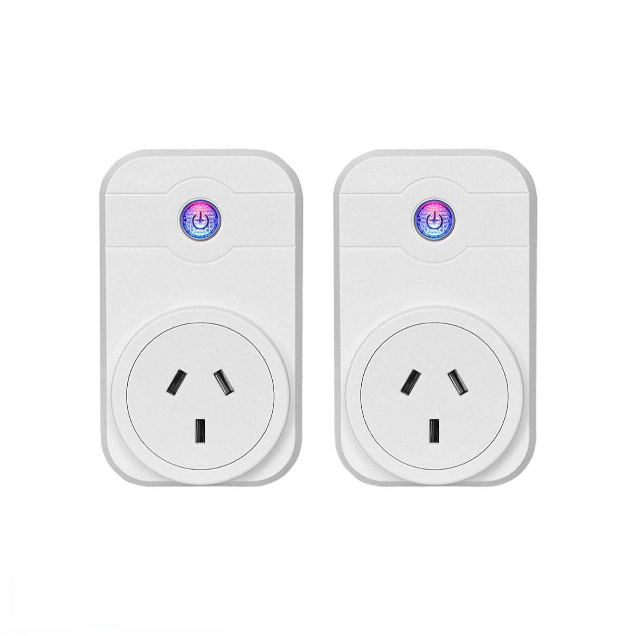 Smart Plug 4 Packs with Energy Monitor 16A - Smart Outlet 2.4Ghz Wi-Fi Plug  Work with Alexa&Google Home Assistant - Remote Control Plugs with Timer