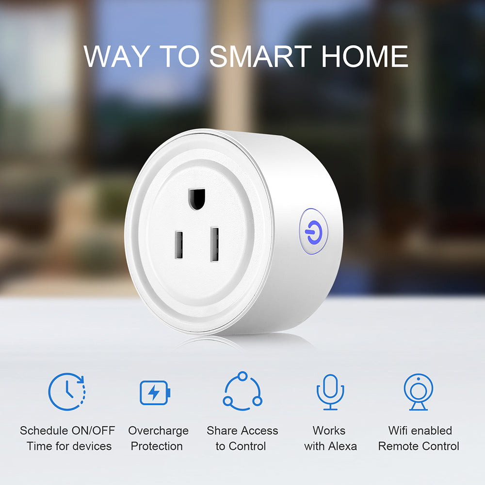 Vont Smart Plug [1 Pack] Alexa Smart Plugs, WiFi + Bluetooth, No Hub  Required, Smart Home, Google Home