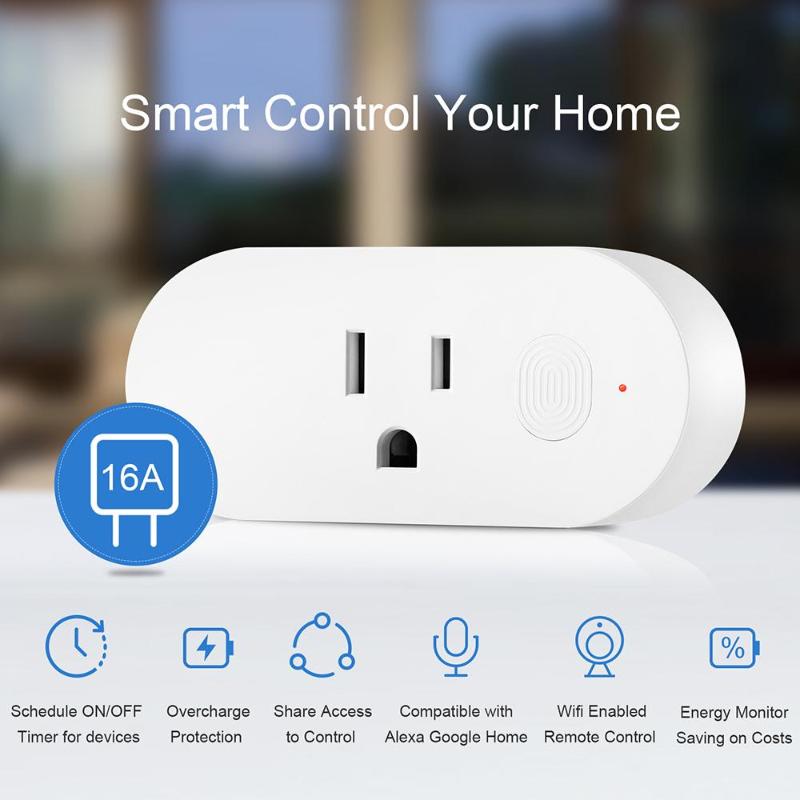 Smart Plug 1 Pack Wi-Fi Enabled Works with  Alexa Google Home –  Apromio